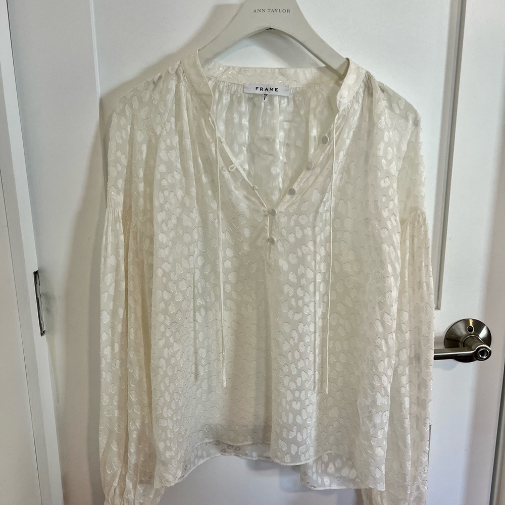 FRAME XS Off White Sheet top